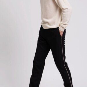 Burberry Men's Wool Trousers w/ Striped Sides - US40 (M) - 75% OFF (MSRP $1,100)